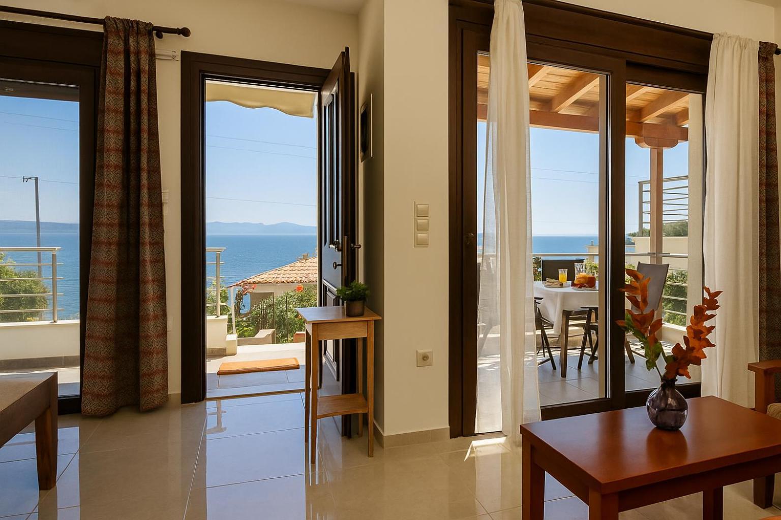 Seaside Getaway - Aelia Villa'S Dreamy Paradise Petalídi Kültér fotó